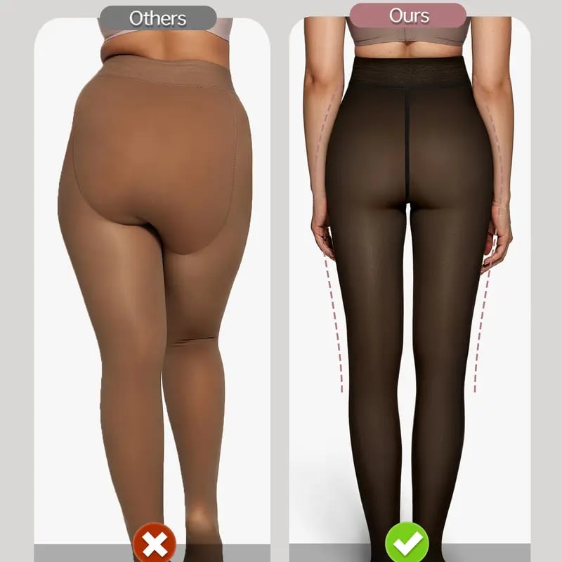 🔥LAST DAY ONLY 49% OFF🔥SecretWarmthTM Fleece-Lined Tights
