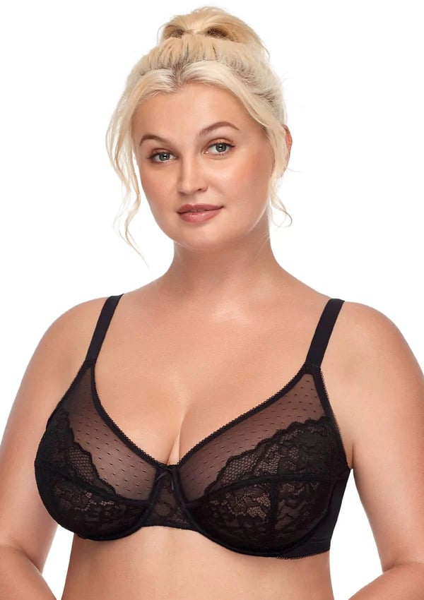🔥2025 HOT SALE-49% OFF🔥Unlined Comfort Unpadded Full Coverage Plus Size Underwire Br5