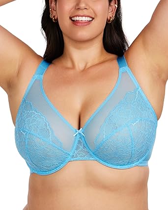 🔥2025 HOT SALE-49% OFF🔥Unlined Comfort Unpadded Full Coverage Plus Size Underwire Br5