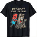 "Respect Your Elders" Retro Gaming T-Shirt