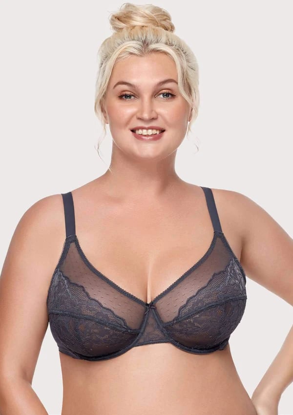 🔥2025 HOT SALE-49% OFF🔥Unlined Comfort Unpadded Full Coverage Plus Size Underwire Br5