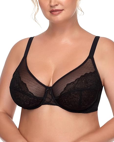 🔥2025 HOT SALE-49% OFF🔥Unlined Comfort Unpadded Full Coverage Plus Size Underwire Br5